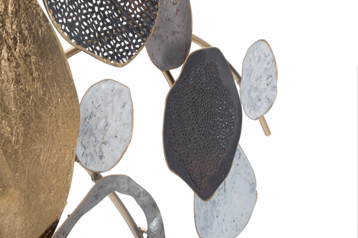 Decoratiune de perete Indry, Fier, Multicolor, 54.6x121x5.7 cm [3]