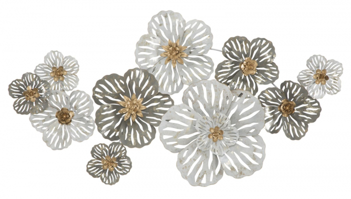 Decoratiune de perete Lory, fier, multicolor, 140X10X74.5 cm [2]