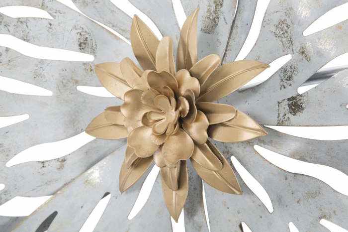 Decoratiune de perete Lory, fier, multicolor, 140X10X74.5 cm [4]