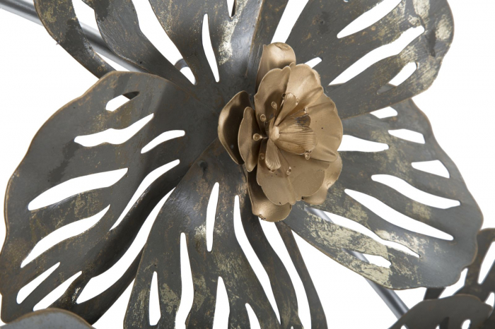 Decoratiune de perete Lory, fier, multicolor, 140X10X74.5 cm [5]