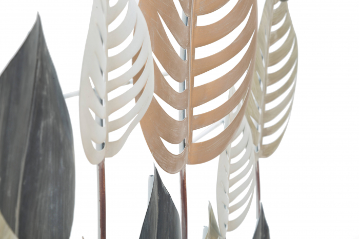 Decoratiune de perete Otip -A-, Fier, Multicolor, 106x6x88 cm [3]