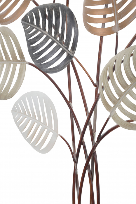 Decoratiune de perete Otip -B-, Lemn/Canvas, Multicolor, 106x5.5x86 cm [2]