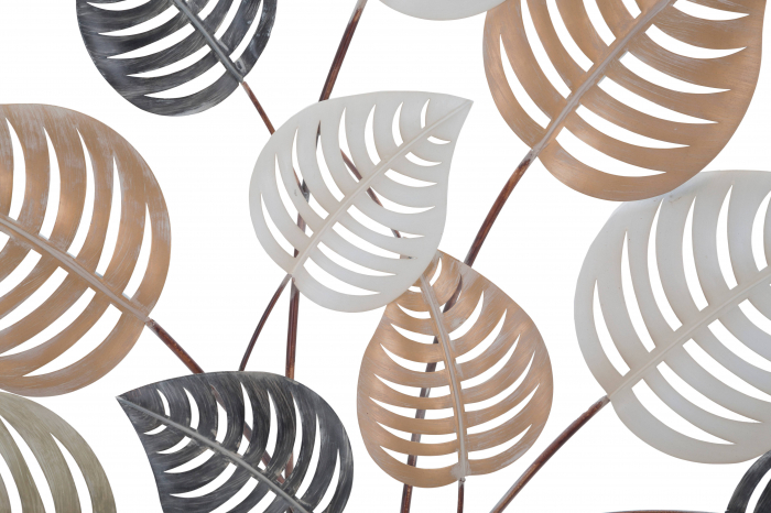 Decoratiune de perete Otip -B-, Lemn/Canvas, Multicolor, 106x5.5x86 cm [4]