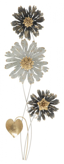 Decoratiune de perete Simply, fier, multicolor, 35X5.5X88 cm [2]