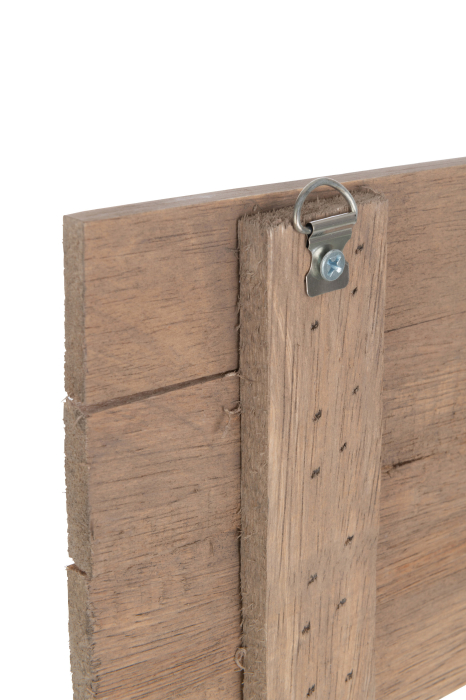 Decoratiune de perete, text alb, lemn natur sortiment de 4 [2]