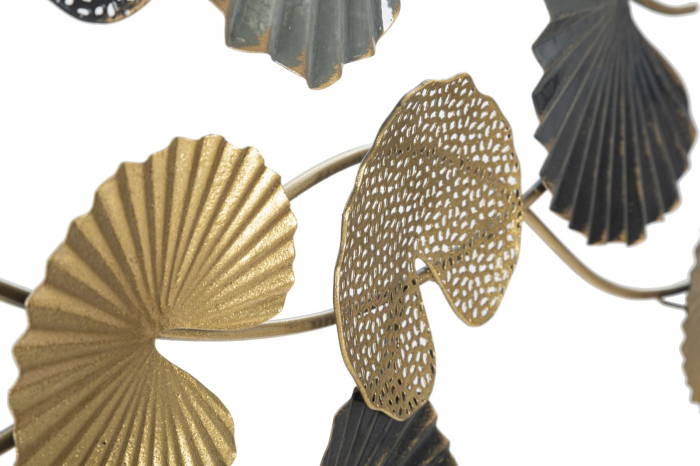 Decoratiune de perete Web, fier, multicolor, 105X4X56 cm [5]