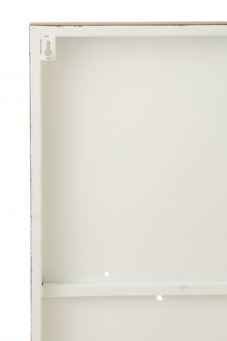 Decoratiune de perete Worldmap, Metal/Fier, Verde, 127x3.5x89 cm [4]