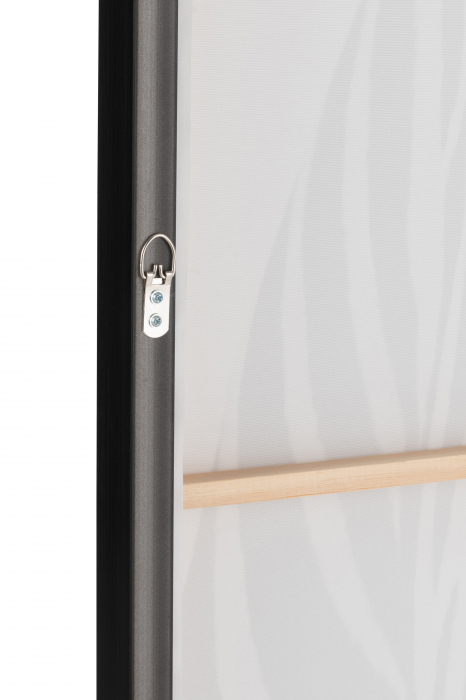 Decoratiune de Perete Zebra, Panza/Plastic, Negru/Alb [3]