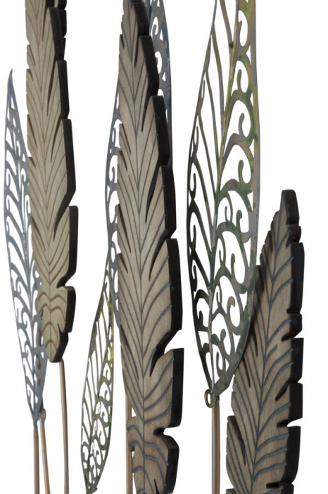 Decoratiune pentru perete FOGLIE 75X2.5X87 cm, Mauro Ferretti [4]