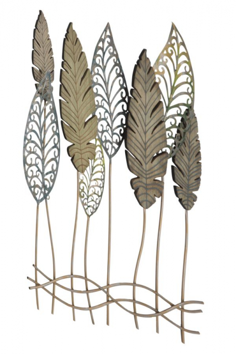 Decoratiune pentru perete FOGLIE 75X2.5X87 cm, Mauro Ferretti [3]