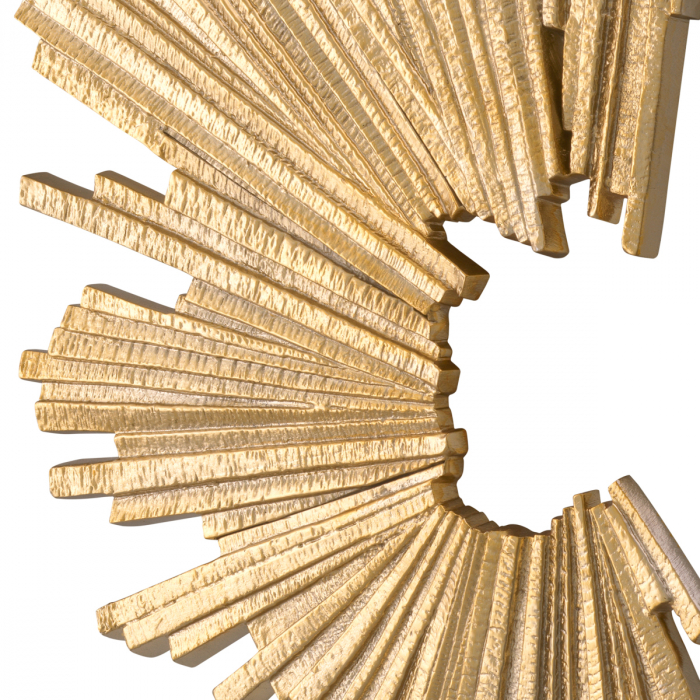 Decoratiune perete, Bryant, set de 2 cu finisaj auriu, Dims: W. 45 | D. 7.5 | H. 72 | per item (CM) [5]