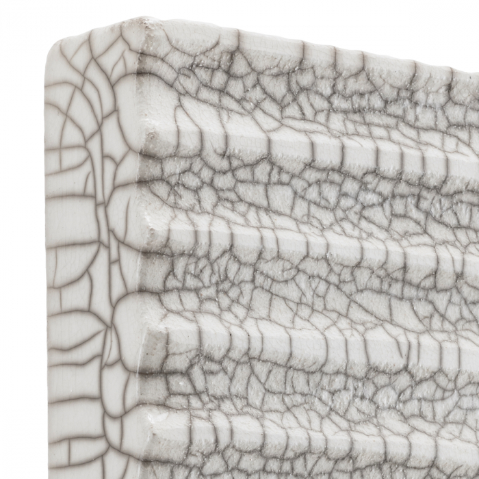 Decoratiune perete, Division, ceramica raku, alb, Dims: L. 30 | W. 5 | H. 30  (CM) [5]