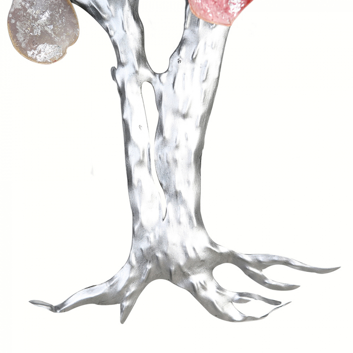 Decoratiune de perete LOVE TREE, metal, 80x10x72 cm [2]