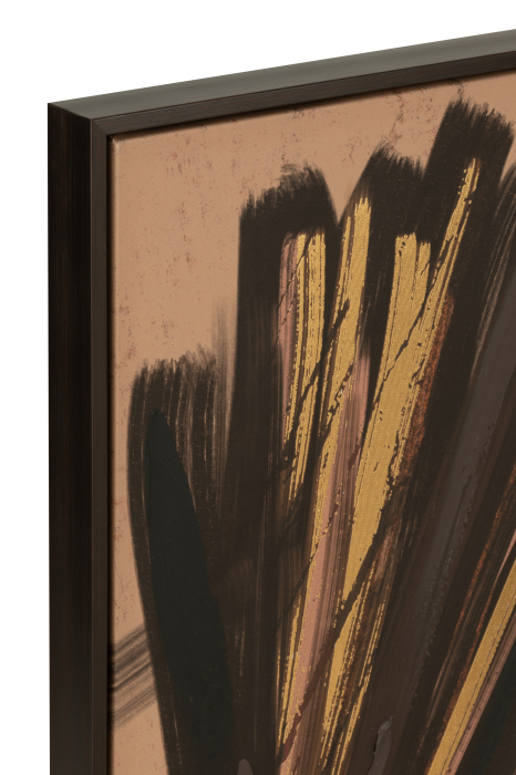 Decoratiune perete, Panza, Maro, 103x143x4.3 [2]