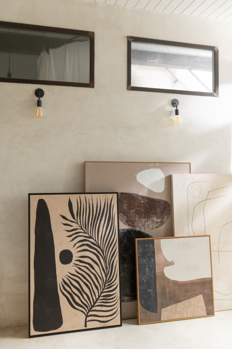 Decoratiune perete, Panza, Maro, 83x123x4.3 [4]