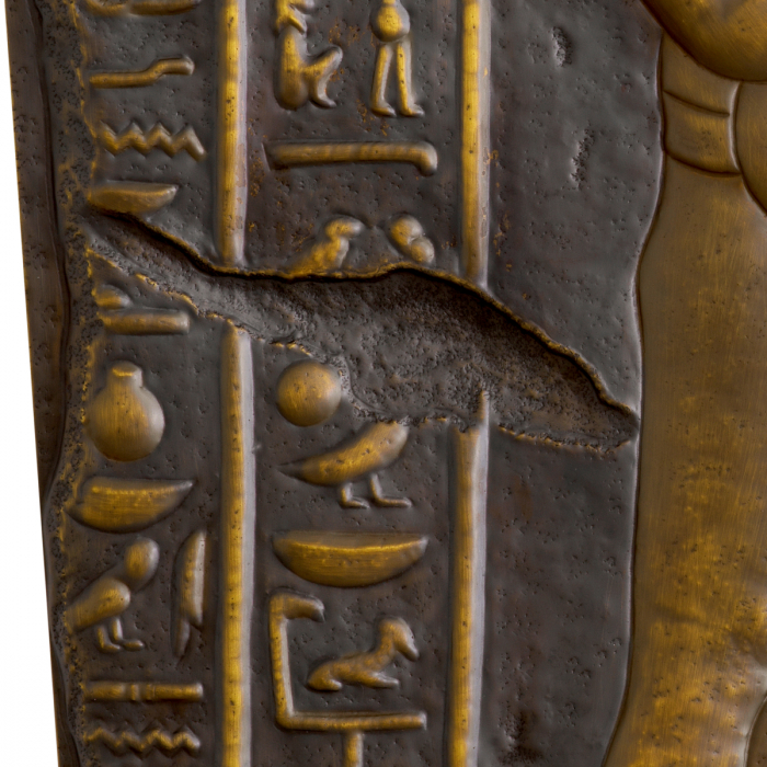 Decoratiune perete, Sebennytos, finisaj bronz, Dims: L. 86 | W. 65 | D. 4  (CM) [5]