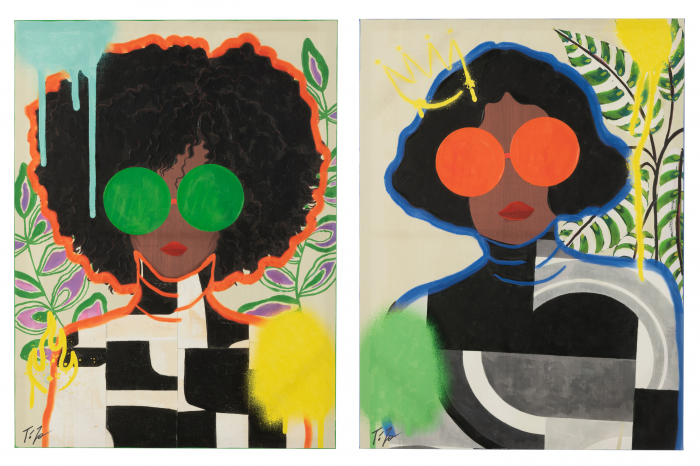 Decoratiune perete Wem, Popart Canvas, Mix, Ass 2 [2]