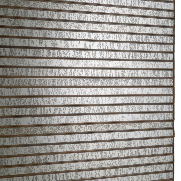 Decoratiune perete, Zambra oglinda antica din sticla, Dims: L. 203.5 | W. 60.5 | D. 8 (CM) [5]