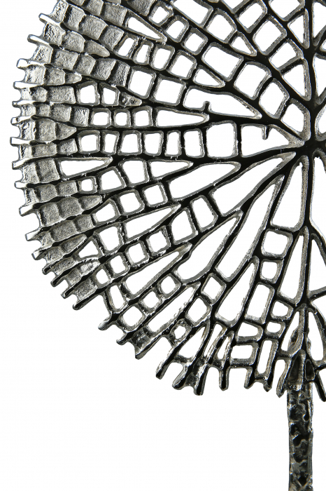 Decoratiune Tree, Aluminiu, Argintiu, 36x53 cm [3]