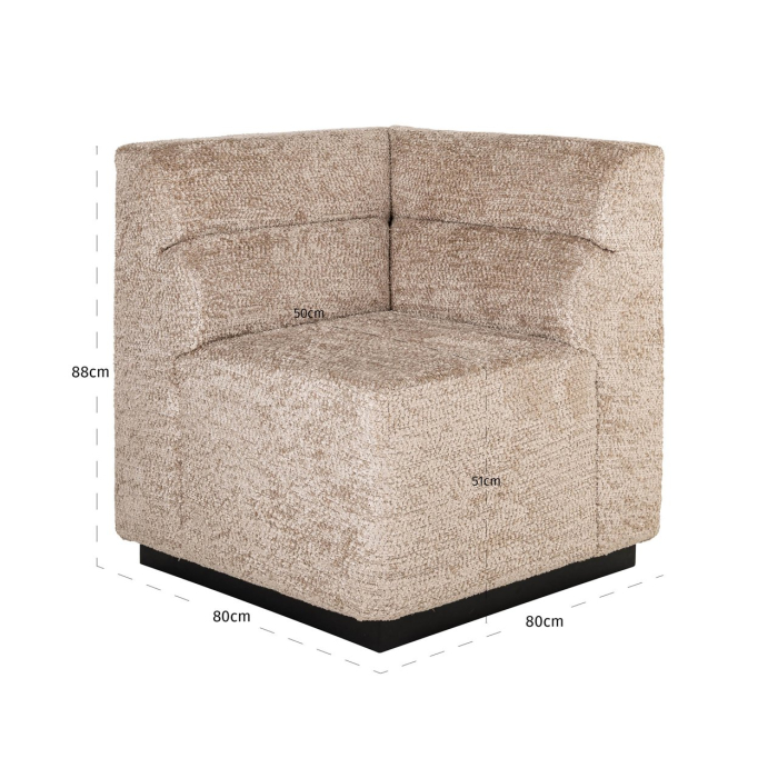 Dining bench Delia customized corner fire retardant [2]