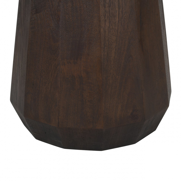 Masă de dining Oberoy 130Ø (maro), Dims: 76.0 x 130.0 x 130.0 cm [6]