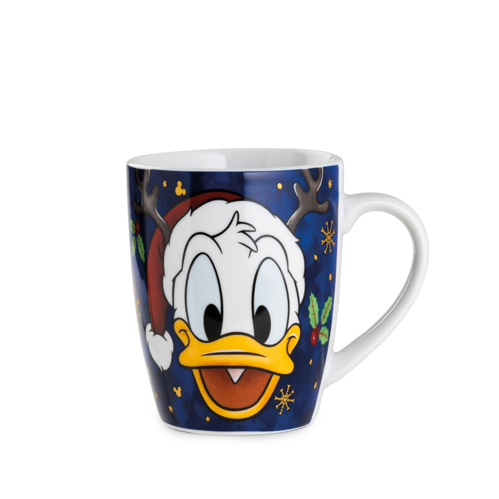 Disney, Cana / Ceasca, „Donald Duck - Magia iernii”, Portelan, multicolor, PU 4, Latime 12,5 cm, inaltime 11 cm, Adancime 9 cm [3]