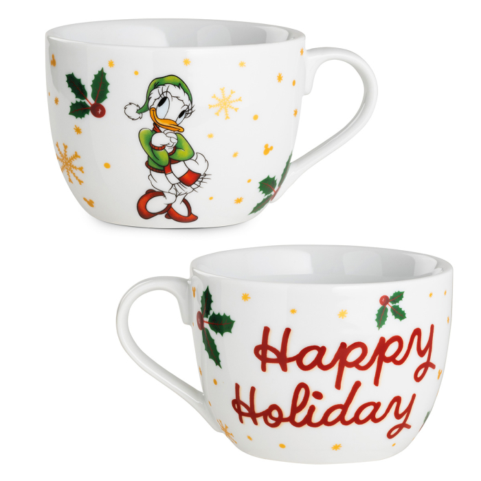 Disney, Ceasca de cappuccino, „Daisy Duck - Magia iernii”, Portelan, multicolor, PU 3, Latime 14,5 cm, inaltime 8 cm, Adancime 11,5 cm [4]