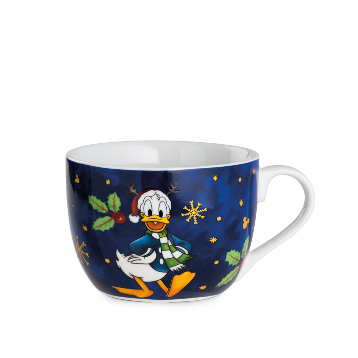 Disney, Ceasca de cappuccino, „Donald Duck - Magia iernii”, Portelan, multicolor, PU 3, Latime 14,5 cm, inaltime 8 cm, Adancime 11,5 cm [3]