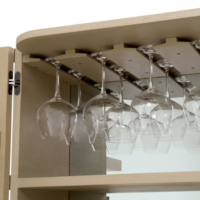 Dulap bar, Cabana furnir stejar , Dimensiuni: W. 95 | D. 51 | H. 145.5   [3]