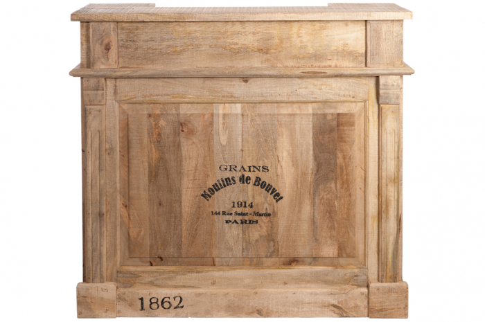 Dulap bar, Lemn, Maro, 120x50x108 cm [2]