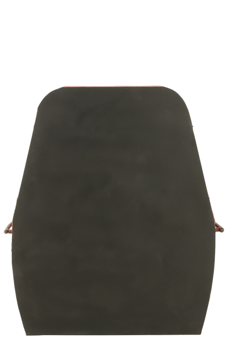 Dulap bar, metal/lemn de mango, rosu/alb [4]