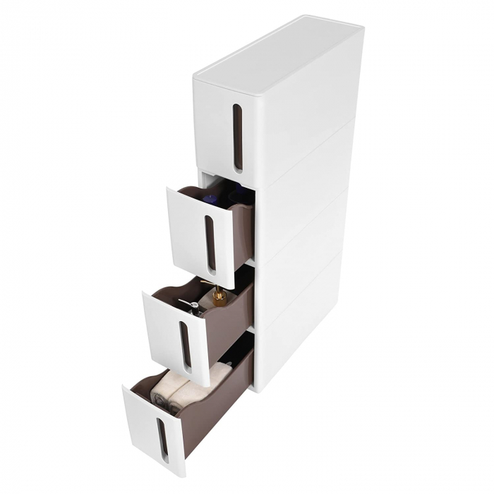 Dulap depozitare plastic, Plastic/material sintetic, 45*17*84 [8]