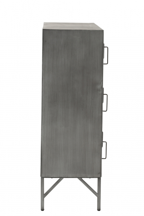 Dulap, Metal/Fier, Argintiu/Gri, 86x41x113.5 cm [3]