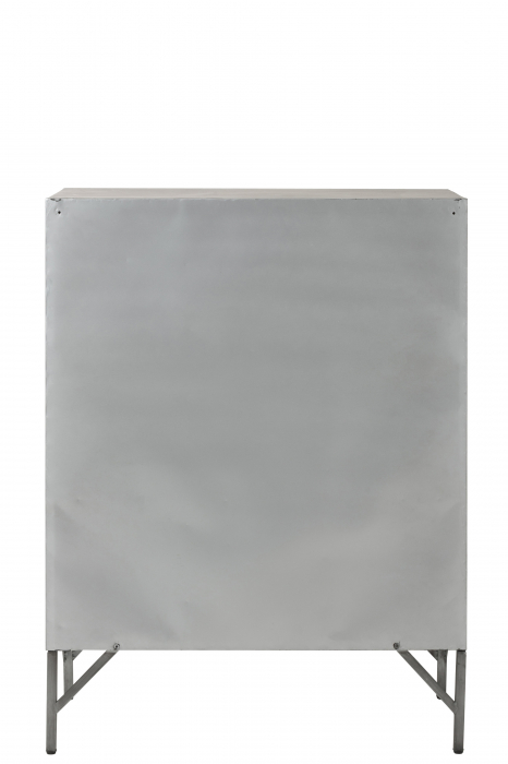 Dulap, Metal/Fier, Argintiu/Gri, 86x41x113.5 cm [4]