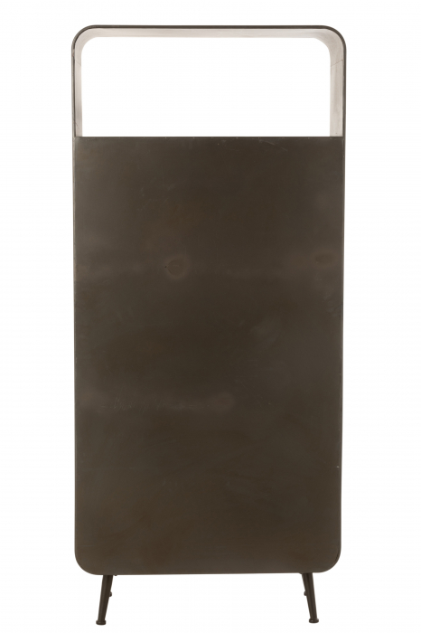 Dulap, Metal, Natural, 80x35x180 cm [4]