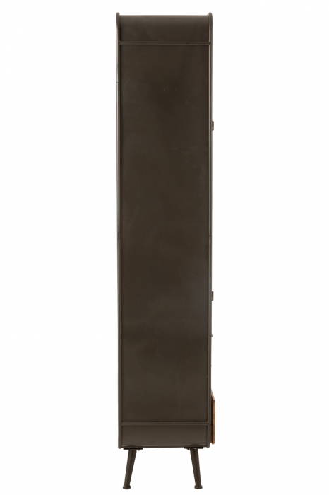 Dulap, Metal, Natural, 80x35x180 cm [3]