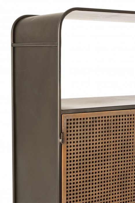 Dulap, Metal, Natural, 80x35x180 cm [7]