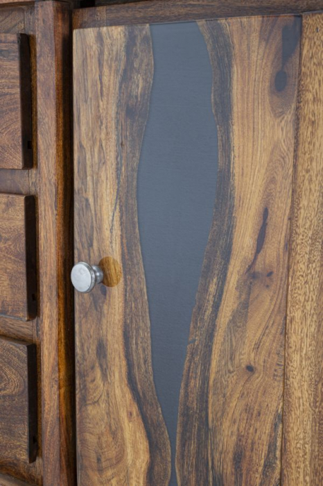 Dulap, MUSTANG cm 175x40x75 (lemn de salcâm) [5]