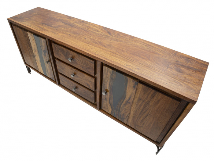 Dulap, MUSTANG cm 175x40x75 (lemn de salcâm) [4]