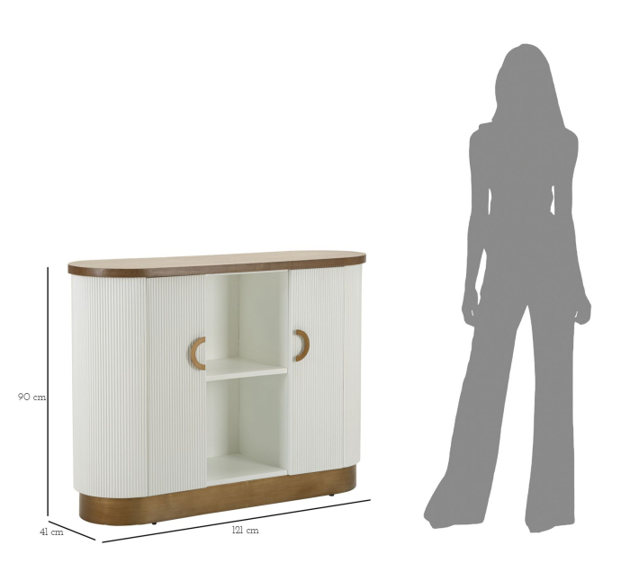 Dulap Toulouse 121x41x90 cm [11]