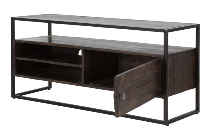 Dulap TV,BURN, cm 120x40x55 (salcâm a lemn) [3]