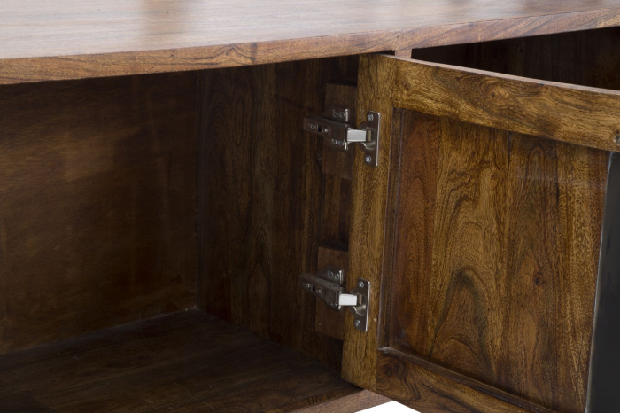 Dulap TV MUSTANG cm 175x40x60 (lemn de salcâm a) [6]