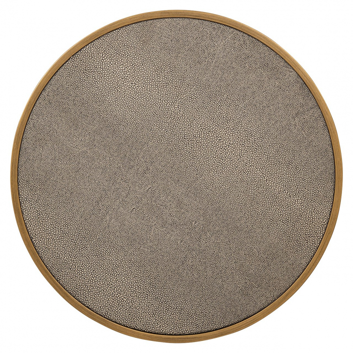 Masuta de colt, Bloomville, set de 2, sticla (auriu), Dims: 55.0 x 50.0 x 50.0 cm [4]