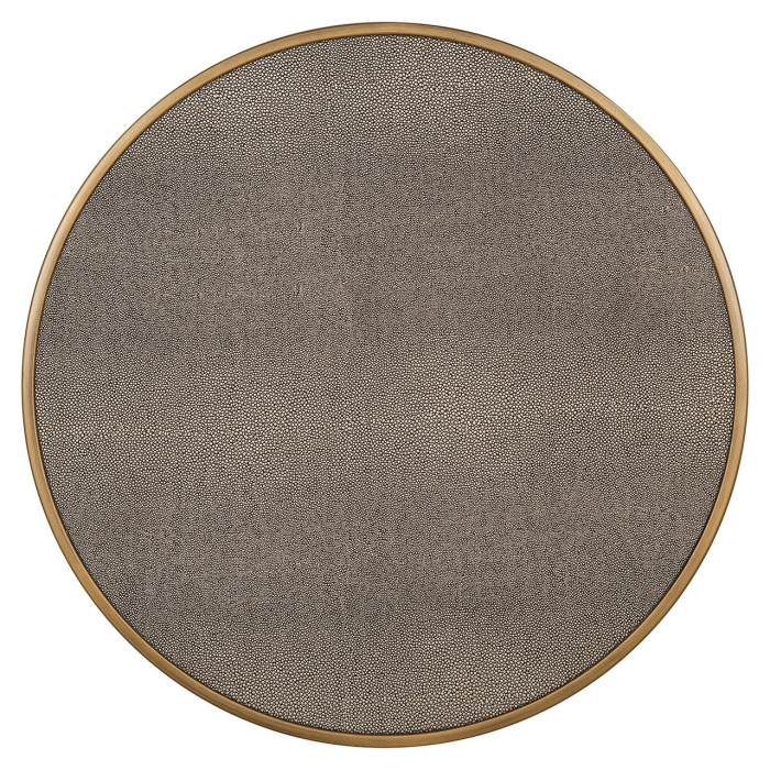 Masuta de colt, Bloomville, set de 2, sticla (auriu), Dims: 55.0 x 50.0 x 50.0 cm [3]