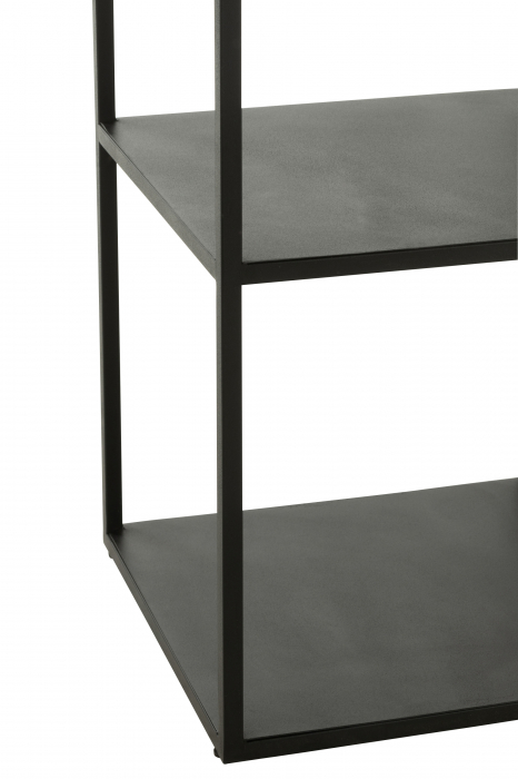 Etajera Levels, Metal, Negru, 40x40x180.5 cm [3]