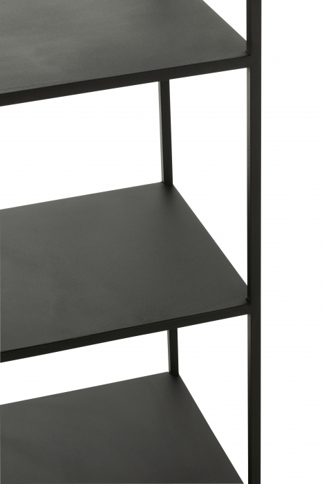 Etajera Levels, Metal, Negru, 40x40x180.5 cm [4]