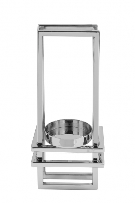 EZ-DUALIS, Decor de perete, otel inoxidabil, nichel, H.31,L.13,W.9 cm [3]