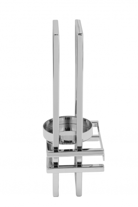 EZ-DUALIS, Decor de perete, otel inoxidabil, nichel, H.31,L.13,W.9 cm [2]