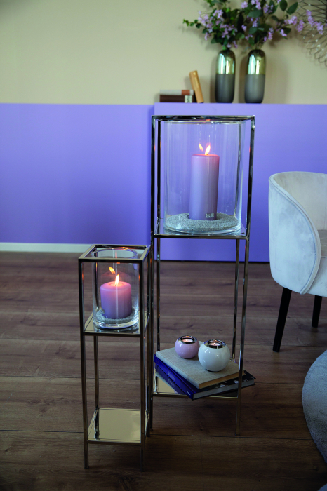 EZ-LEXA, Bază pentru 146241, nichel, 16x16x57 cm [2]