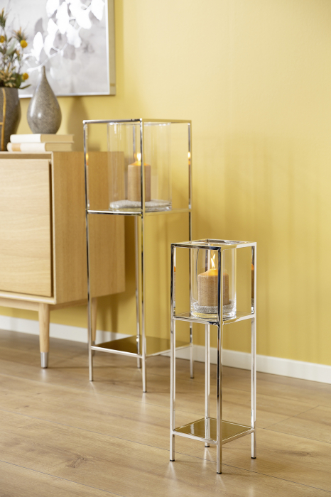 EZ-LEXA, Bază pentru 146241, nichel, 16x16x57 cm [3]